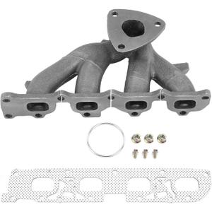 A-Premium Engine Exhaust Manifold Kit W/Gasket & Nuts & Bolts [DOHC 4Cyl 2.4L] Compatible with Chevrolet Equinox & GMC Terrain, 2015 2016 2017, 2.4L