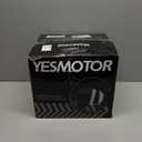 Yesmotor 3/4 Motorcycle Helmets Retro Open Face Vespa Scooters Helmet with Clear Visor for Men and Women- DOT Approved