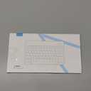 OMOTON Bluetooth Keyboard, Backlight Wireless Rechargeable Keyboard for iPad, iPad Pro, iPad mini, iPad Air with Illuminated LED (White)