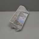 Bathroom Counter Organizer and Storage, 7 Slots Detachable Toothbrush Holders for Bathrooms, Anti-Slip Electric Toothbrush and Toothpaste Holder Countertop Vanity Organizer Accessories for Adults Kids (White Grey)