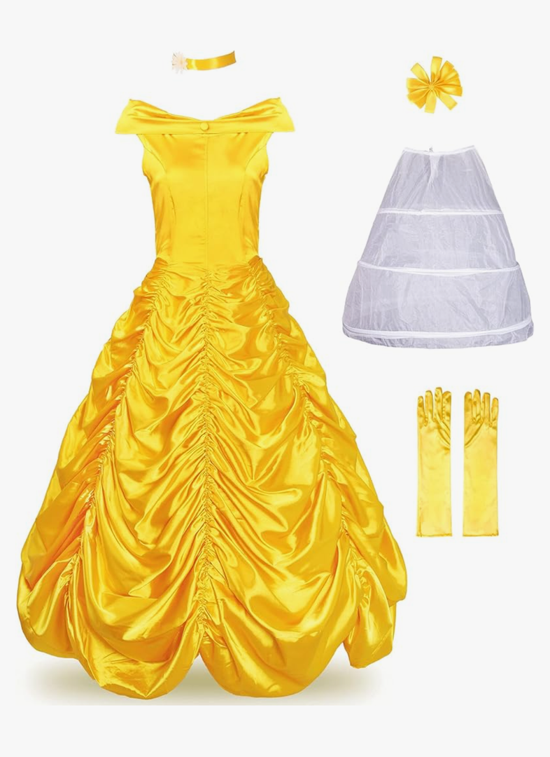 JerrisApparel Women's Princess Costume Halloween Party Dress, Size:12