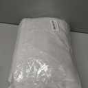 NICETOWN Natural Linen Curtains 84 inch Long 2 Panels Set, Grommet Top Thick Linen Burlap Semi Sheer Vertical Drapes Privacy Assured with Light Filtering for Bedroom/Living Room, W55 x L84