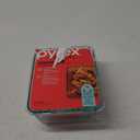 Pyrex Freshlock 8 Cup Rectangle Food Storage Container: Glass Container with Lid, Oven & Microwave Safe, Clear/Red