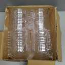 Kingrol 20 Pack 4-Inch Clear Plastic Fillable Ornaments Ball, for Christmas, Wedding, Party, Home Decor