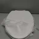 SS113/SS114 Toilet Seat Replacement Compatible with TOTO,Elongated Toilet Seat Soft Close,Traditional Toilet Seat Replacement,Toilet Lid Slow Close Quiet No Slam, Heavy Duty Elongated Toilet, White