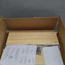 Pull Out Cabinet Organizer with Divider, 13''W21''D7''H Soft Close Wood Drawer for Kitchen Pantry, Finished, Heavy-Duty, Bottom Assembly (Wood Drawer Part Width is 12'')