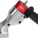 VLOXO Sheet Metal Cutter Drill Attachment Compatible with Multiple Models of Electric Drill, Heavy Metal Cutter for Cutting Iron and Aluminum The Drill Shear Attachment with 360 Degree Pivoting Handle