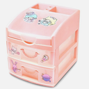 Skater CHE3N-A Mini Chest, Storage Case, Storage Box, Hello Kitty, Fluffy Roman, Sanrio, 5.9 x 7.5 x 6.5 inches (15 x 19 x 1