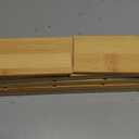 SpaceAid Bamboo Drawer Dividers with Inserts and Labels, Kitchen Adjustable Drawer Organizers, Expandable Organization for Home, Office, Dressers, 4 Dividers with 9 Inserts (17"-22" Natural)