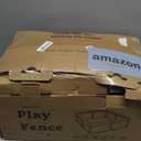 74" ×50" Large Baby Playpen, Baby Playard for Babies and Toddlers, Baby Fence Play Pens for Indoor & Outdoor, Sturdy Safety Play Yard with Soft Breathable Mesh, Anti-Fall, Grey