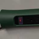 CCCEI Outdoor Power Strip Weatherproof with Stake, Waterproof Extension Cord with Multiple Outlets, Christmas Exterior Garden Decor, Yard, Camping, 4 Plugs, Surge Protector 6FT, Green.