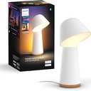 PHILIPS Hue Twilight Smart Sleep and Wake-Up LED Lamp, White & Color Smart Lighting, Bedside Lamp Compatible with Bluetooth, Voice Control with Alexa, Apple Home & Google Assistant