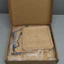 Lallisa 3 Tier Cupcake Stand Wooden Rustic Tiered Serving Tray Square Cupcake Tower Cake Stand Farmhouse Decor Dessert Table Display Set Cookie Candy Buffet Holder for Wedding Home Tea Party Birthday