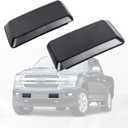 Bumper Pad 2018-2020 Compatible With Ford F-150 F150 Bumper Cover Trim (Set) Driver Side And Passenger Side Bumper Guards Inserts Pads Caps Textured Black