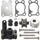 396644 Water Pump Impeller Kit for Johnson Evinrude 4 4.5 5 6 8 HP Outboard Engines With Housing 389844 18-4529