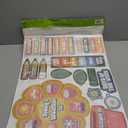 Eureka 847849 S'cool Era Calendar Classroom Bulletin Board Set for Teachers, Multicolor, 100 Pieces