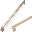 COTYKILEY 6 Pack 10 Inch(256mm) Champagne Bronze Cabinet Handles Champagne Kitchen Cabinet Pulls Cabinet Door Handles Kitchen Cabinet Hardware Cupboard Drawer Pulls Dresser Handles