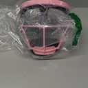 Dinictis Softball Face Mask, Lightweight, Comfortable, with Wide Field Vision, Durable and Safe Face Guards, Premium Protective Softball Fielder's Mask (Pink)