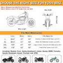 Heavy Duty Motorcycle Cover Waterproof Outdoor, Universal Fit with All Season Protection & Ventilation Vents for Harley Davidson, Indian, BMW Cruiser, Touring, ADV Storage up to 104 Inch