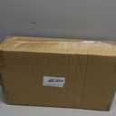 Lanpn Metal Christmas Tree Collar 20 inch, Christmas Tree Ring Collar for Small Mini Pencil Xmas Stand Cover Real Artificial Trees Indoor Outdoor Decoration (White, Diamond)