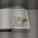 Reindeer Ornaments Statue, Reindeer Christmas Decoration, Deer Gifts for Women, Mom Gifts, Deer Decorations Applicable Home, Office, Bookshelf TV Stand, Shelf, Living Room(Origami Big, White)