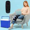 Large Cold Therapy Machine for Knee Replacement  Programmable Ice Machine for After Surgery with Quiet Motor, Leak-Proof & Long-Lasting  Portable Knee Ice Machine for Pain Relief & Swelling