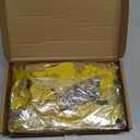 WILLBOND 36 Pieces Christmas Glitter Poinsettia Faux Flowers Christmas Flowers Decorations Wedding Xmas Tree New Year Ornaments (Gold)