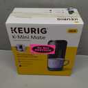 Keurig K-Mini Mate Single Serve K-Cup Pod Coffee Maker, Brews Up to 12 oz Cup, Compact Portable Coffee Machine for Small Spaces, Great for Dorms & Offices, Black