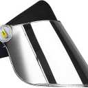 WAYCOM Sun Cap, Sun Visor Hat - UV Protection Hat -Premium UPF 50+ Hat for Hiking, Golf, Tennis, Outdoors (One Size, Adjustable Black)