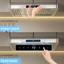 30 inch Under Cabinet Range Hood, 1200 CFM Stainless Steel Stove Vent Hoods