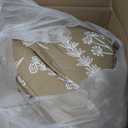 MUXHOMO Olive Green King Comforter Set, Elegant Floral Print Bed in a Bag 7 Pieces, Ultra Soft & Breathable Reversible Botanical Pattern Bedding Set with Comforter, Sheets, Pillowcases, and Shams