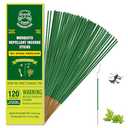 KICKOUTOR Mosquito Repellent Outdoor Patio 120 PCS Citronella Oil Mosquito Incense Sticks Natural Organic Mosquito Barrier Mosquito Repeller for Backyard Travel Camping Indoors Gnat Mosquito Control