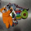 Zeaxuie 9 Pack Luxury Puppy Toys for Teething Small Dogs, Puppy Chew Toys with Cute Squeaky Dog Toys, Ball and More Rope Dog Chew Toys (9 Pack (No-stuffed Fox))