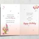2 x Wife Birthday Card, Birthday Gift Card for Wife from Husband, Wife Birthday Gifts Decorations for Women Her