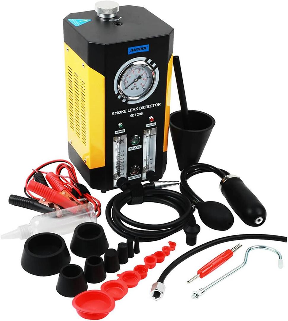 AUTOOL Automotive Smoke Leak Detector Tester EVAP Smoke Machine with Dual Mode