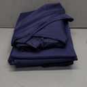 Fitable 6 Pack Navy Round Table Clothes - 90 Inches in Diameter - Stain Resistant and Washable Tablecloths, Polyester Fabric Table Covers for Wedding, Party, Banquet, Gathering