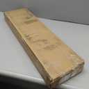 DEZ FURNISHINGS Cordless 2" Faux Wood Blind, 24.5" W x 72" H, Dark Oak