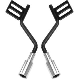 ShareGoo 1Pair RC Simulation Exhaust Pipe Tube Compatible with Traxxas TRX-4 Defender Axial SCX10 1/10 RC Crawler Car