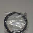 G-PLUG 3FT RG6 Coaxial Cable Connectors Set - High-Speed Internet, Broadband and Digital TV Aerial, Satellite Sky Cable Extension- Weather-Sealed Double Rubber O-Ring and Compression Connectors Black