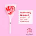 Swirl Multicolor Heart Lollipop,Heart Design,Party Bag Fillers,Individually Wrapped,30-Pack (EXP 10/15/26)