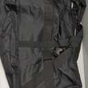 Fitdom 106L 45" Heavy Duty Extra Large Duffle with Upgrade Zipper, Durable & Water Resistant. Perfect as Camping Bag Travel Storage Tent Storage Sports Equipment Bag For Coaches & More (Black)