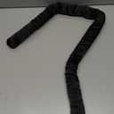 Jumbo Heatless Hair Curler Set-Satin Heatless Curls Overnight, Jumbo Curling Rod Headband, No Heat Curlers To Sleep in (Black)