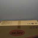 Sejoy Toddler Kick Scooter for Kids with 3 Wheels Extra-Wide Childrens Foldable Toy Scooter with Adjustable Height/Handlebars & Folding Seat for Kids Ages 3+