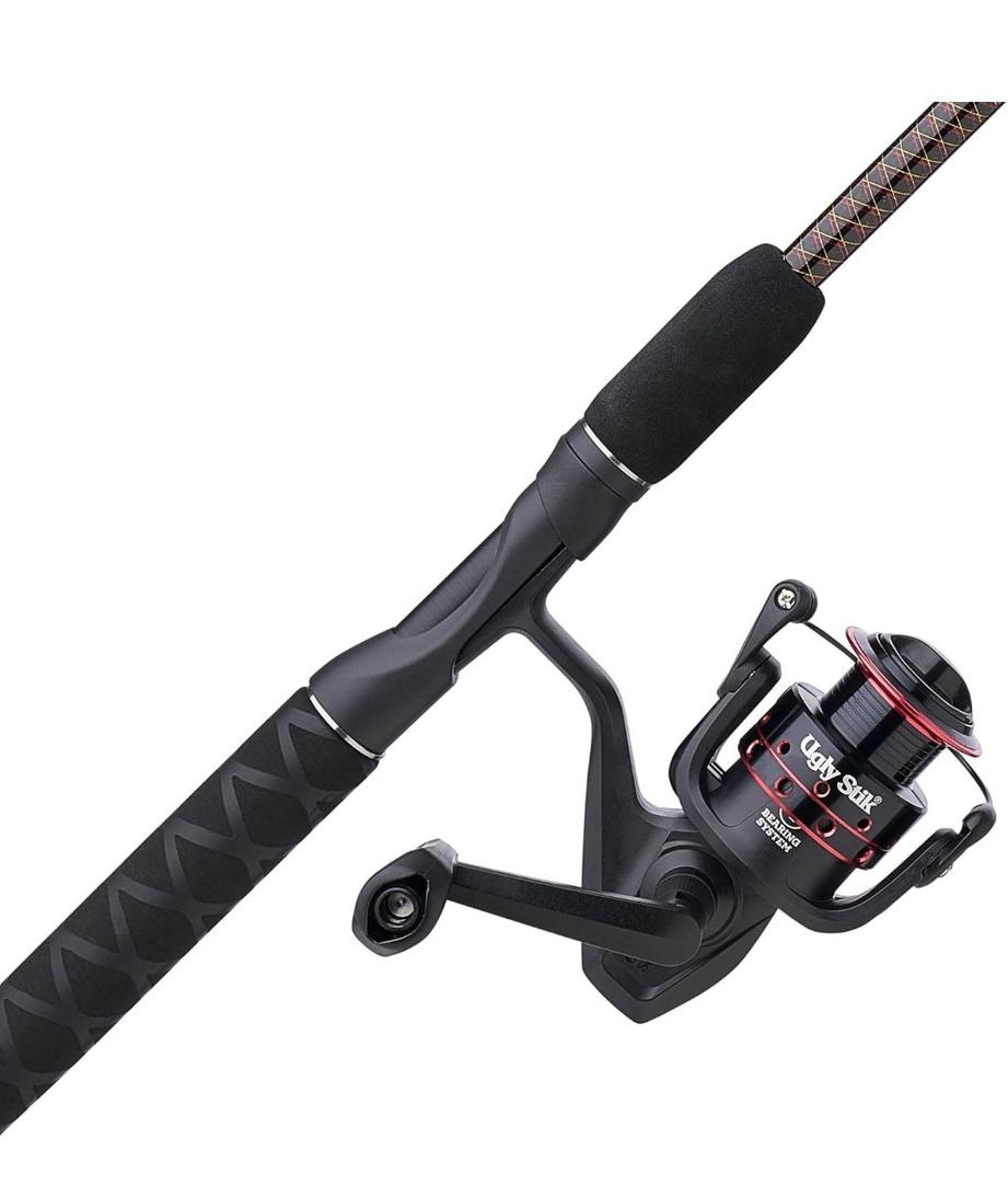 Ugly Stik GX2 Spinning Reel and Fishing Rod Combo, 35 Size Reel - 6'6" - Medium - 2pc