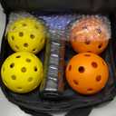 YC DGYCASI Pickleball Paddles Set of 2, 2026 USAPA Approved Pickleball Set, Fiberglass Lightweight Pickle Ball Rackets 2 Pack, 2 Outdoor Pickleball, 2 Indoor Pickleball Balls, 1 Pickleball Bag (Blue)