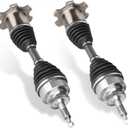 Front CV Axle Shaft Assembly Fits for Ford Expedition 4.6L 03-04/5.4L 03-06, for F-150 4.2L 05-08, for F-150 4.6L & 5.4L 04-08, for Lincoln 5.4L for Mark LT 06-08 / Navigator 03-06, 2 PC