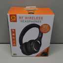 iLive Electronics Radio Frequency Wireless Headphones with Transmitter/Charging Dock, Black (IAHRF79B)