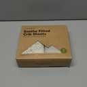 KeaBabies 2-Pack Organic Crib Sheets for Boys, Girls - 52x28 Fitted Crib Mattress Sheet Neutral, Breathable Jersey Cotton Cover for Baby Bed, Toddler Mattress, Soft & Cute Prints (Foxtrot)