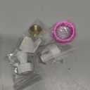 Bidet water filter for electronic bidet seats, Toilet water filter system, compatible with 1/2" 1/4" 3/8" Bidet hose (2 Filters + 2 Adapter)