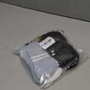 Pilates Socks for Women, Non Slip Grip Socks for Yoga, Barre, Hospital, Grippy Socks Womens Gifts, 4 Pairs (Small-Medium, 1 Blue/White/Gray/Black- 4 Pairs)